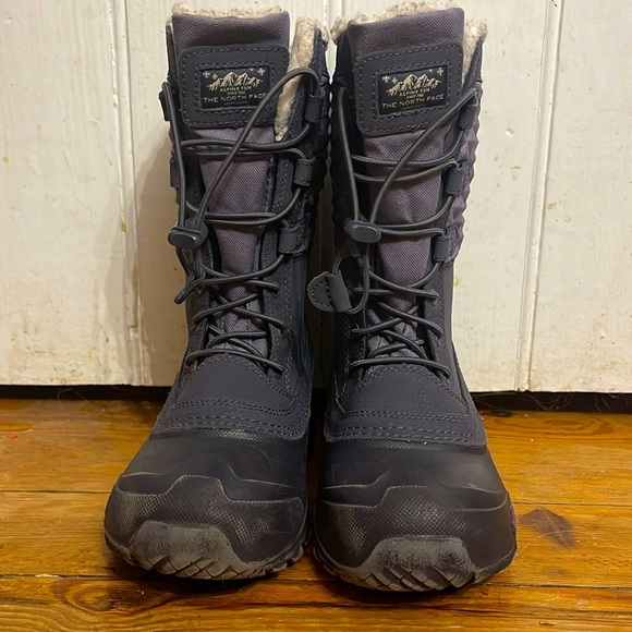 THE NORTH FACE Thermoball Shellista Youth Snow Winter Boots - Picture 2 of 6